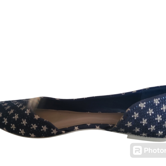 Mix No. 6 D'orsay -  Color: Blue & Silver - Size: 8 - Picture 3 of 7